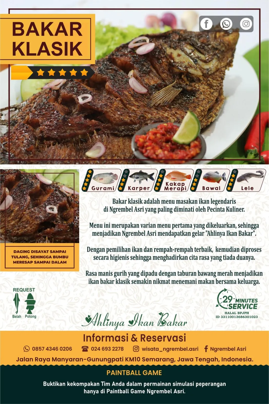 Ikan Bakar Klasik